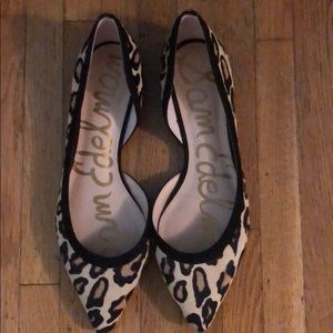 Sam Edelman leopard flats